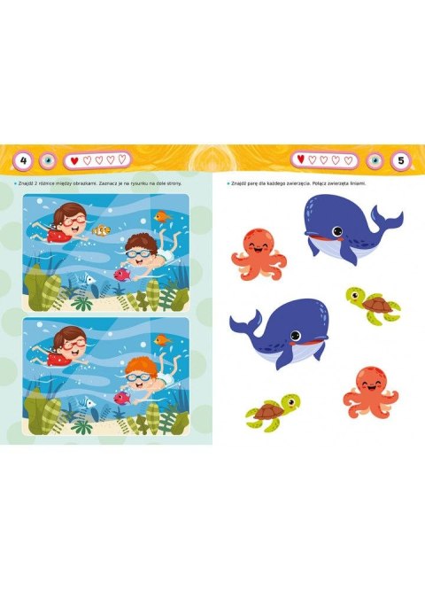 Książeczka edukacyjna Bawię się i uczę. 365 zabaw na każdy dzień w roku dla dzieci 2-6 lat Demart Książeczka edukacyjna Bawię się i uczę. 365 zabaw na każdy dzień w roku dla dzieci 2-6 lat Demart