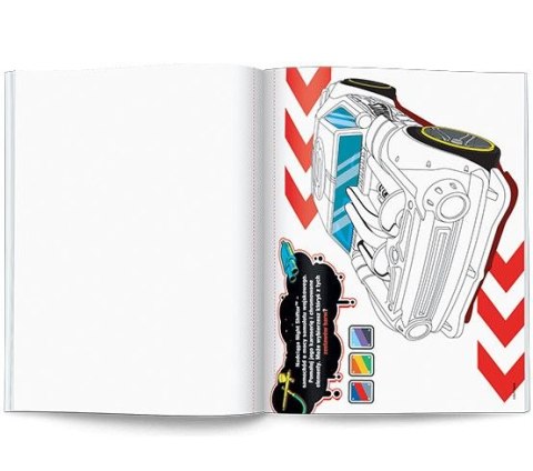 Książka dla dzieci Ameet Hot Wheels™. Pomaluj brykę! (MAK 1601) Książka dla dzieci Ameet Hot Wheels™. Pomaluj brykę! (MAK 1601)