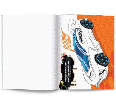 Książka dla dzieci Ameet Hot Wheels™. Pomaluj brykę! (MAK 1601) Książka dla dzieci Ameet Hot Wheels™. Pomaluj brykę! (MAK 1601)