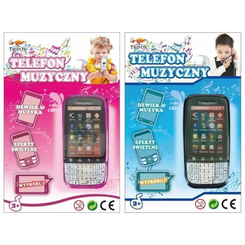 Telefon zabawkowy Trifox na baterie (A-1820) Telefon zabawkowy Trifox na baterie (A-1820)