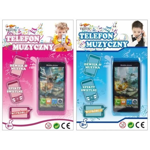 Telefon zabawkowy Trifox na baterie (A-3975) Telefon zabawkowy Trifox na baterie (A-3975)