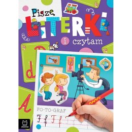 Książka dla dzieci Aksjomat Piszę literki i czytam