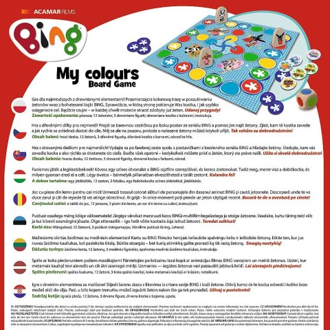 Gra planszowa Bing My colours Trefl (02256) Gra planszowa Bing My colours Trefl (02256)