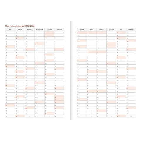 Kalendarz nauczyciela książkowy (terminarz) Wydawnictwo Wokół Nas PCV KWIATY bezbarwny B6 (A5TN089B) Kalendarz nauczyciela książkowy (terminarz) Wydawnictwo Wokół Nas PCV KWIATY bezbarwny B6 (A5TN089B)