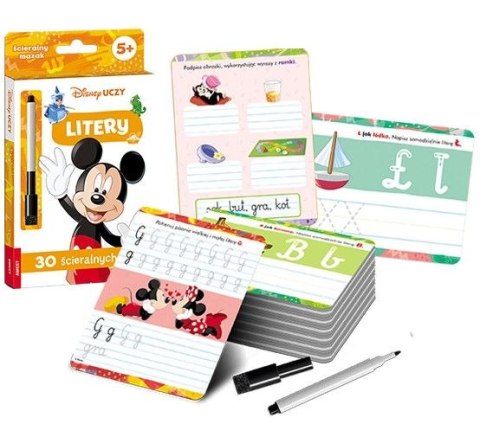 Książeczka edukacyjna Ameet Disney Uczy. Litery. Karty (UMK 9302) Książeczka edukacyjna Ameet Disney Uczy. Litery. Karty (UMK 9302)