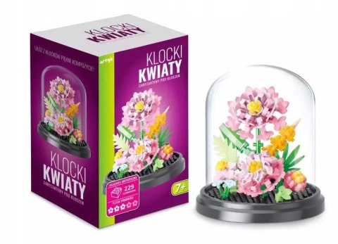 Klocki konstrukcyjne Artyk Chryzantemy pod kloszem 229el (137044) Klocki konstrukcyjne Artyk Chryzantemy pod kloszem 229el (137044)