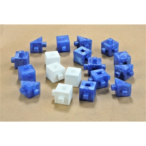 Klocki plastikowe KUBIKI FROSTY Abino Klocki plastikowe KUBIKI FROSTY Abino