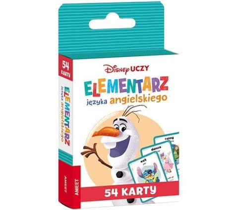 Książeczka edukacyjna Ameet Disney Uczy. Elementarz języka angielskiego. Karty (UEK 9302) Książeczka edukacyjna Ameet Disney Uczy. Elementarz języka angielskiego. Karty (UEK 9302)