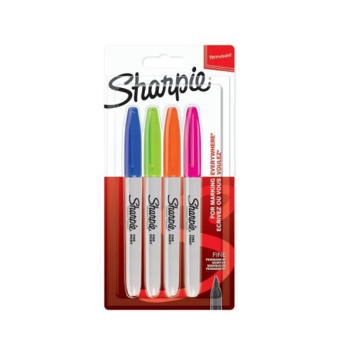 Marker permanentny Paper Mate 4szt mix okrągła końcówka Marker permanentny Paper Mate 4szt mix okrągła końcówka