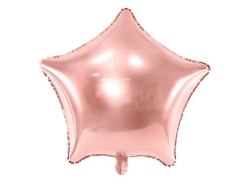 Balon foliowy Partydeco Gwiazdka, 70cm, różowe złoto 27cal (FB78M-019R) Balon foliowy Partydeco Gwiazdka, 70cm, różowe złoto 27cal (FB78M-019R)