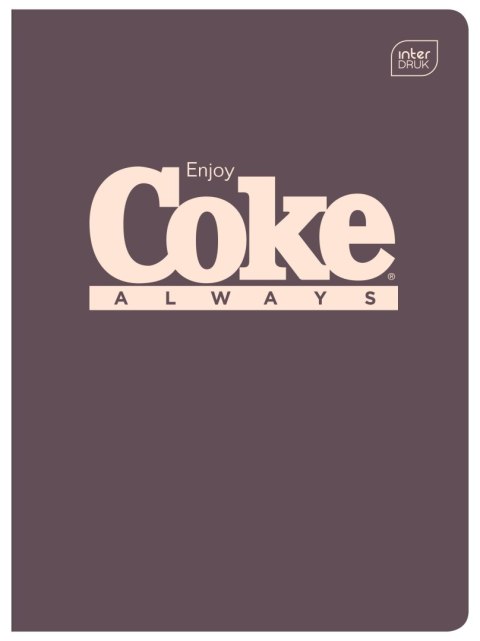 Zeszyt Interdruk HYBRID COCA COLA A5 60k. 70g linia Zeszyt Interdruk HYBRID COCA COLA A5 60k. 70g linia