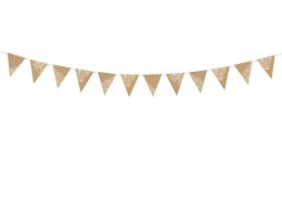 Girlanda Partydeco Flagietki, kraft, 2,1 m (FLG17)
