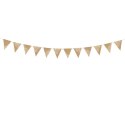 Girlanda Partydeco Flagietki, kraft, 2,1 m (FLG17)