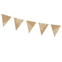 Girlanda Partydeco Flagietki, kraft, 2,1 m (FLG17)
