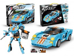 Klocki konstrukcyjne Lean auto robot 2w1 (23576)