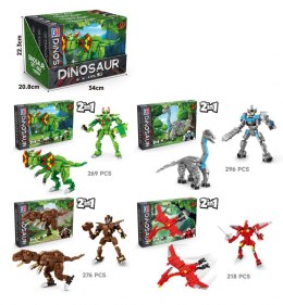 Klocki konstrukcyjne Lean dinozaur robot 218-296el. (23570)