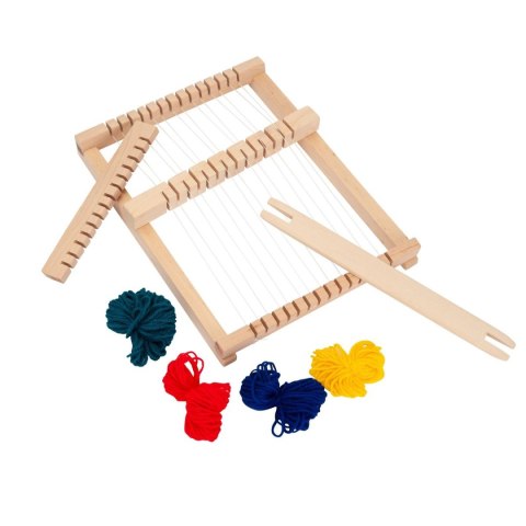 Krosno drewniane z akcesoriami Bączek/Tupiko (KR 4128) Krosno drewniane z akcesoriami Bączek/Tupiko (KR 4128)