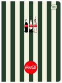 Zeszyt Interdruk SOFT TOUCH COCA COLA A5 80k. 70g krata