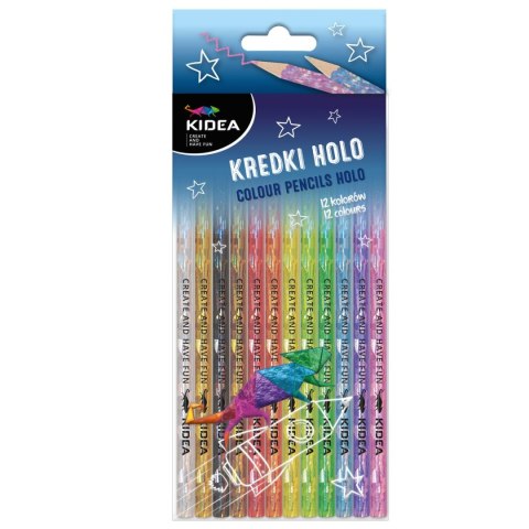 Kredki ołówkowe 12 kol. Kidea (KH12KKA) Kredki ołówkowe 12 kol. Kidea (KH12KKA)
