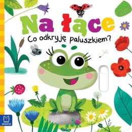 Książka dla dzieci NA ŁĄCE. CO ODKRYJĘ PALUSZKIEM?