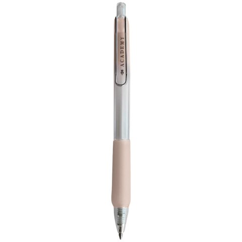 Długopis żelowy PASTEL ACADEMY automatyczny SILKY z gripem niebieski 0,7mm Interdruk (żelowy)