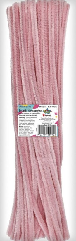 Drucik Craft-Fun Series kreatywny kolor: różowy 300mm 50 szt Titanum (T0201)