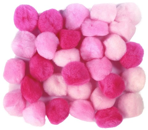 Pompony Craft-Fun Series różowe 30 szt Titanum (21006) Pompony Craft-Fun Series różowe 30 szt Titanum (21006)