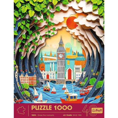Puzzle Jubileuszowe Londyn 1000 el. Trefl (40043) Puzzle Jubileuszowe Londyn 1000 el. Trefl (40043)