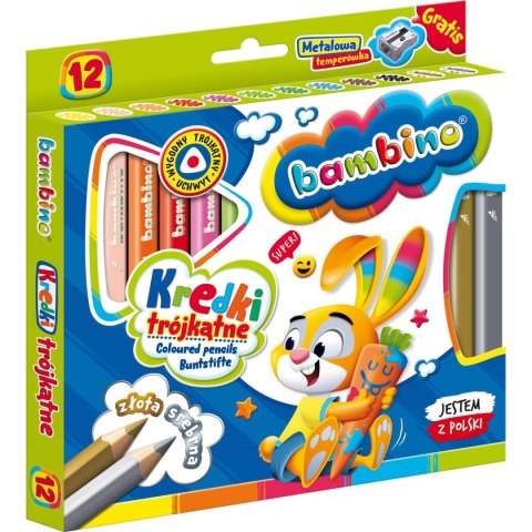 Kredki ołówkowe 12 kol. St.Majewski