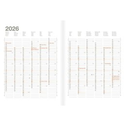 Kalendarz książkowy (terminarz) FROM 150mm x 210mm Oxford (400204134)