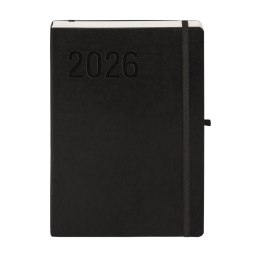 Kalendarz książkowy (terminarz) 2026 IMPRESJA DNS B5 Antra (czarny)