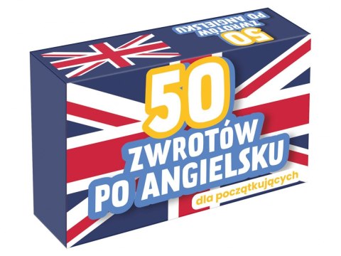 Gra edukacyjna Kangur 50 zwrotów po angielsku MINI Gra edukacyjna Kangur 50 zwrotów po angielsku MINI
