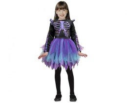 Kostium Strój dla dzieci Fioletowy Kościotrup (sukienka), rozm. 120/130 cm Godan (SL-FK12)