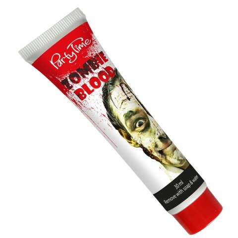 Ozdoba halloweenowa sztuczna krew 30ml Arpex (KO5432) Ozdoba halloweenowa sztuczna krew 30ml Arpex (KO5432)