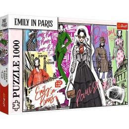 Puzzle Emily W Paryżu Modowe Inspiracje 1000 el. Trefl (10967)