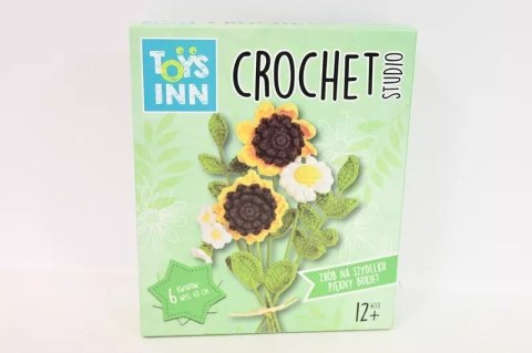 Zestaw kreatywny dla dzieci Słoneczniki robótki ręczne Crochet Studio Stnux (STN9605)