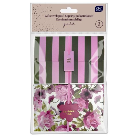 Koperta specjalnego przeznaczenia GOLD Z GUMKĄ Interdruk (2 SZT)