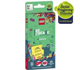 Książeczka edukacyjna LEGO® Recreate. Karty Wyzwań. Natura. Ameet (ACP 6612)