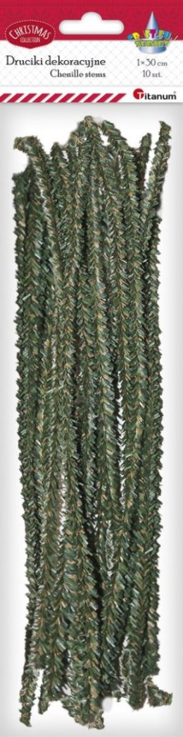Drucik Craft-Fun Series kreatywny kolor: zielony choinkowy 10 szt Titanum (282805)