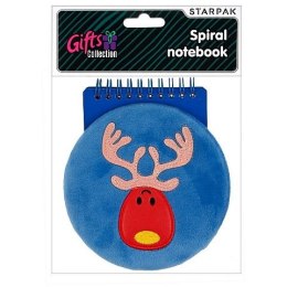 Kołozeszyt (kołonotatnik) notes na spirali renifer Starpak (433127)