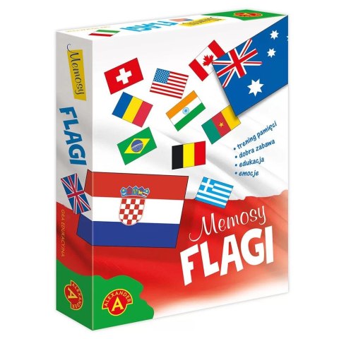 Gra edukacyjna Memosy - Flagi Alexander (26993)