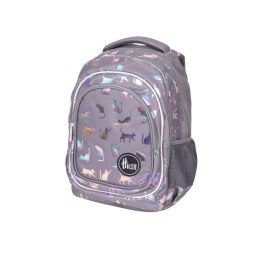 Plecak Holo effect ultraviolet cats Head (502022130)