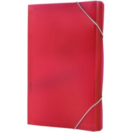Teczka z przegródkami harmonijkowa A4 kolor: czerwony 13 przegródek Tetis (BT621-C)