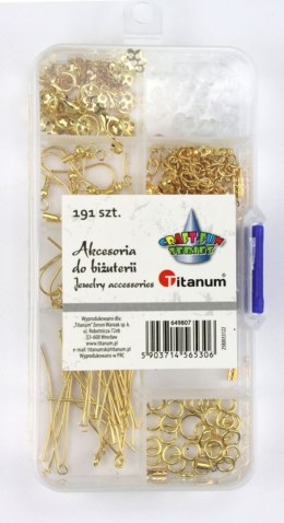 Zestaw do tworzenia biżuterii Craft-Fun Series Akcesoria do biżuterii Titanum (25BJ033122)