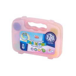 Farby plakatowe walizka pastel kolor: mix 20ml 12 kolor. Astra (301122007)