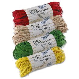 Rafia granatowa 50g Folia (FO 90-36)