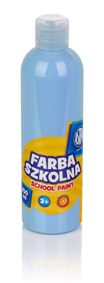 Farby plakatowe Astra szkolne kolor: błękitny 250ml 1 kolor. Farby plakatowe Astra szkolne kolor: błękitny 250ml 1 kolor.