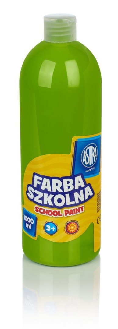 Farby plakatowe Astra szkolne kolor: limonkowy 1000ml 1 kolor. Farby plakatowe Astra szkolne kolor: limonkowy 1000ml 1 kolor.