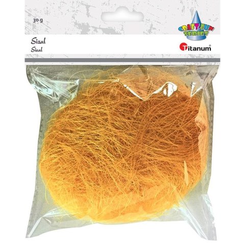 Sizal Titanum Craft-Fun Series pomarańczowy 30g Sizal Titanum Craft-Fun Series pomarańczowy 30g