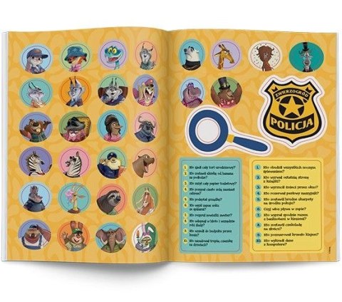 Książka dla dzieci Zwierzogród 2. Detektyw na tropie Ameet (DET 9102)